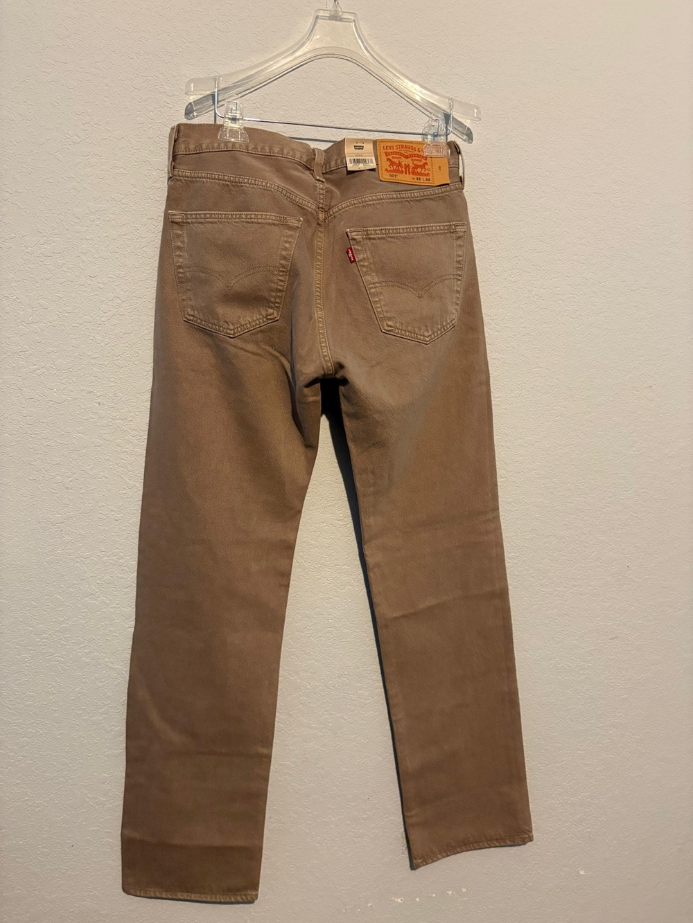 Levi's Straight Leg Jeans in Brown - Picture 3 of 8